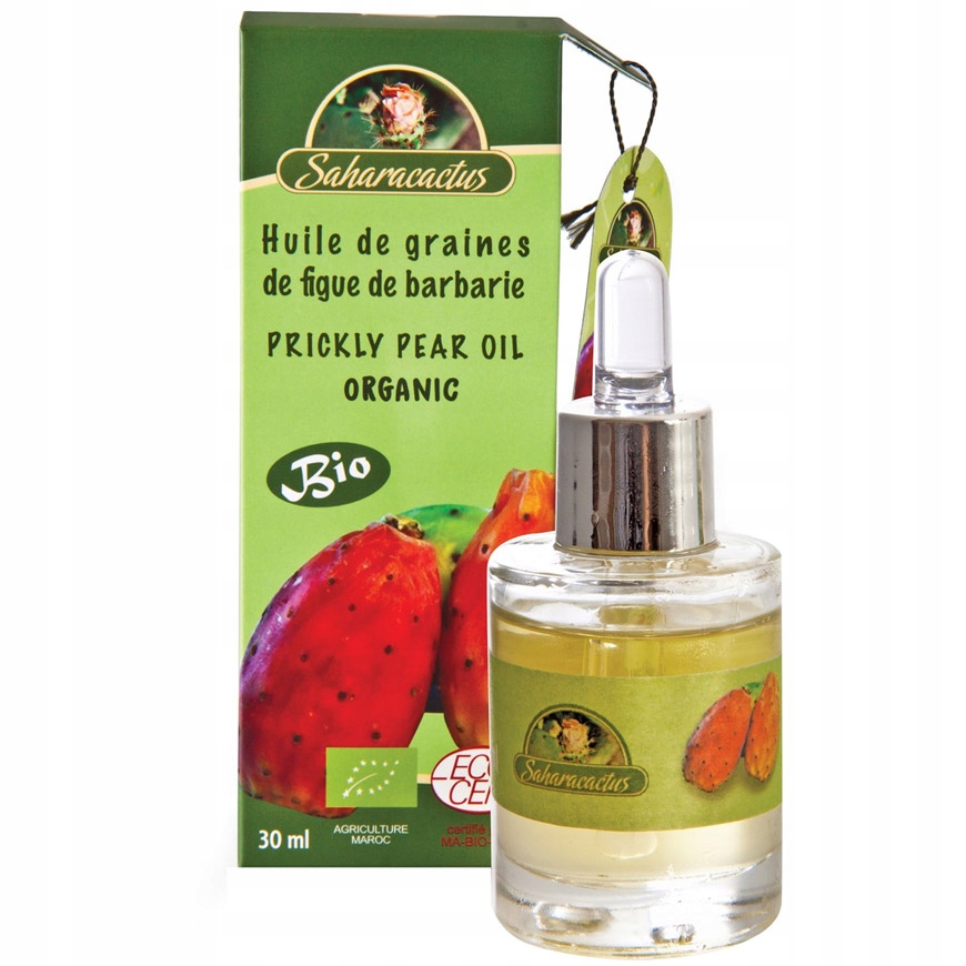 Ekologiczny Olej Opuncja - Intensywne Odżywienie, Anti-Aging (pipeta) 30ml