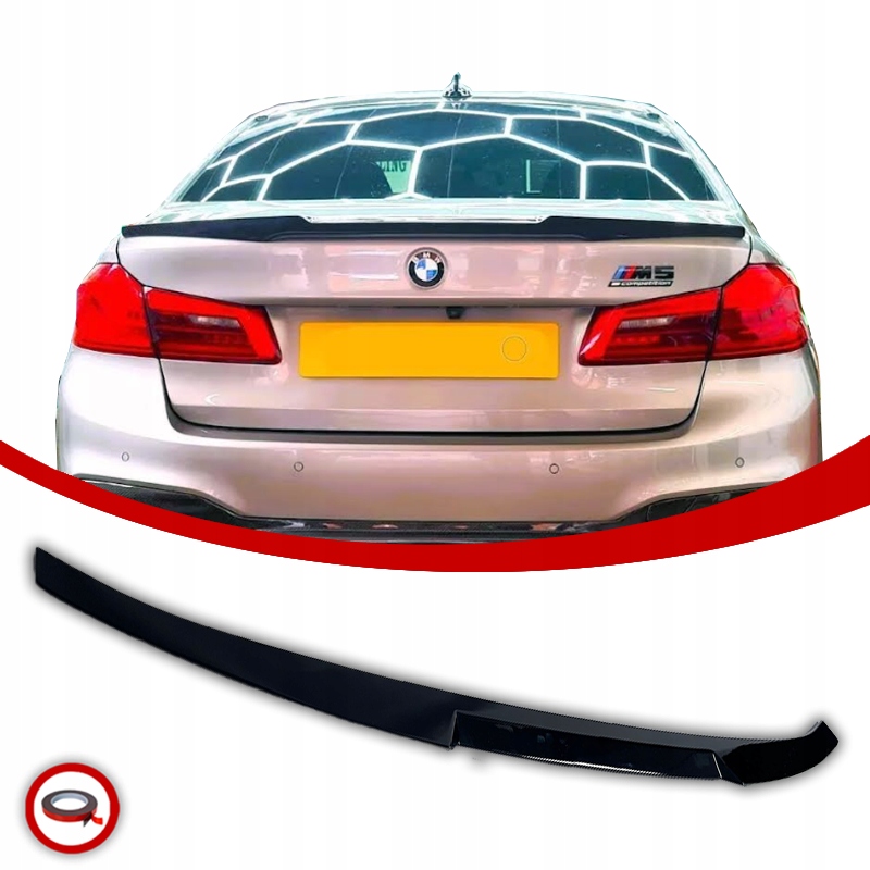 Bmw G30 Letka Spoiler Doplněk M4 Look Černý Lesk