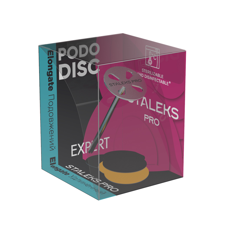 PODODISC STALEKS PRO long L (25 mm) + 5 nakładek