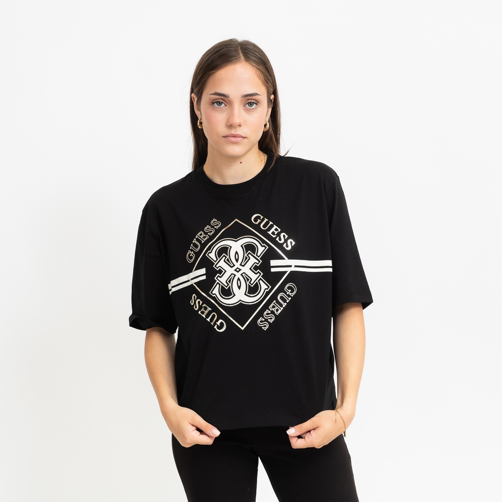 Dámské triko Guess krissy boxy tee