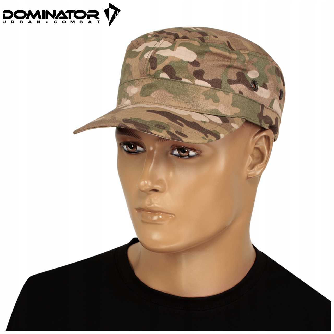 Czapka z Daszkiem WOJSKOWA POLOWA DOMINATOR SUEZ Kolor wielokolorowy