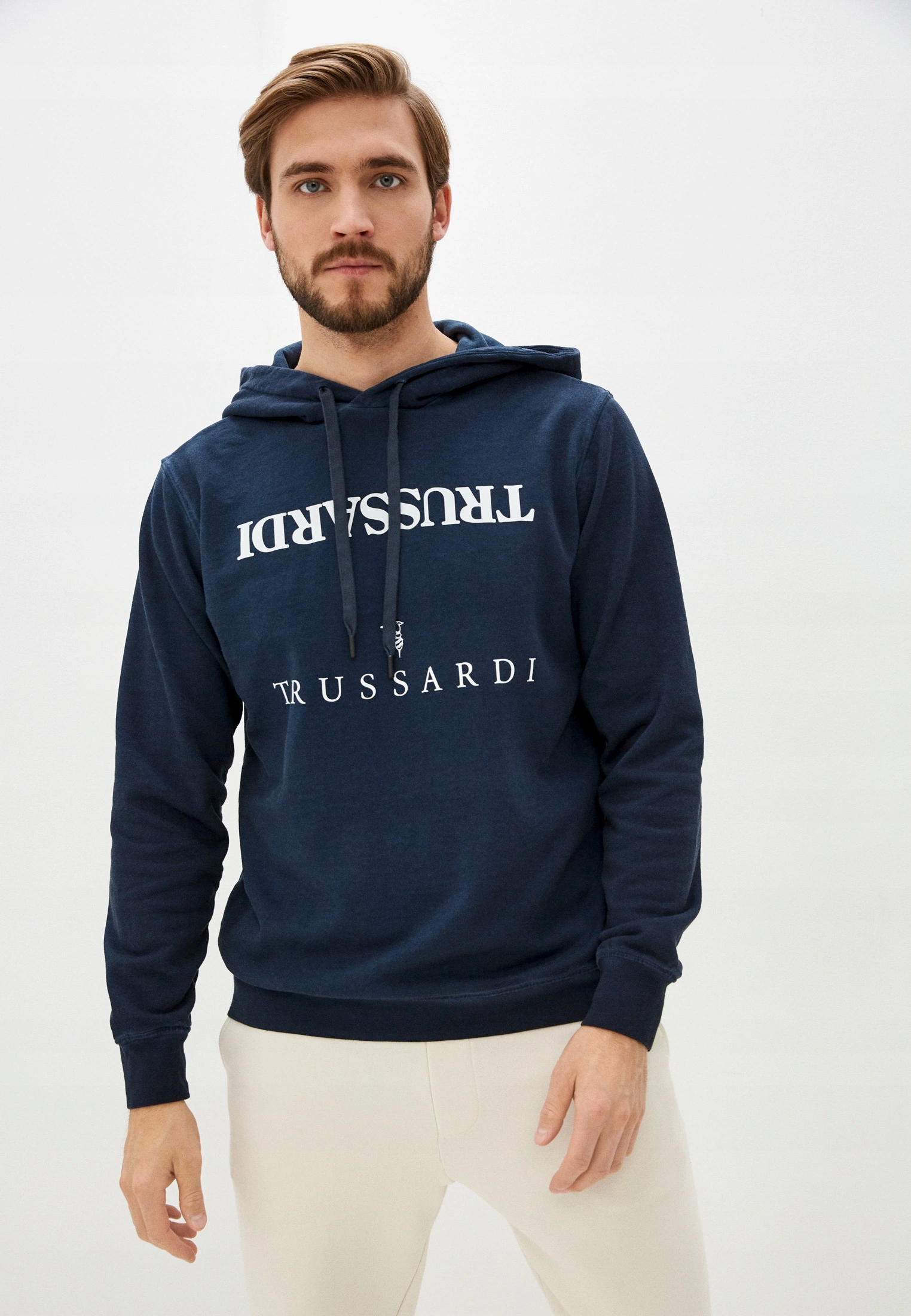Tru Trussardi Tmavě Modrá Mikina (XL)