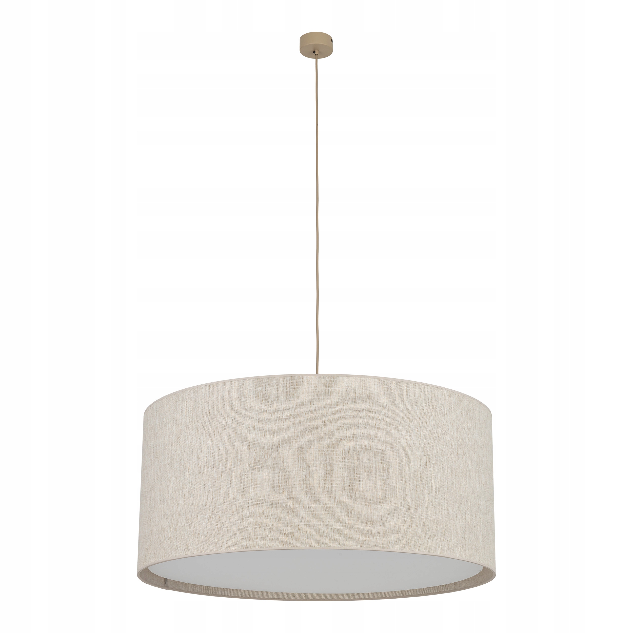 Lampa wisząca nowoczesna beżowa Largo 3xE27 do jadalni Tk Lighting