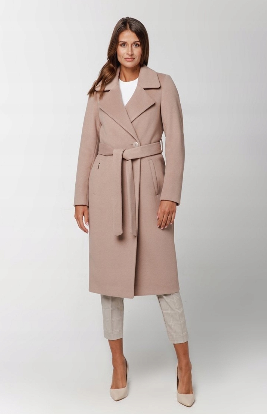 Passero dámský kabát podzim zima klasický Lara béžový velikost 46
