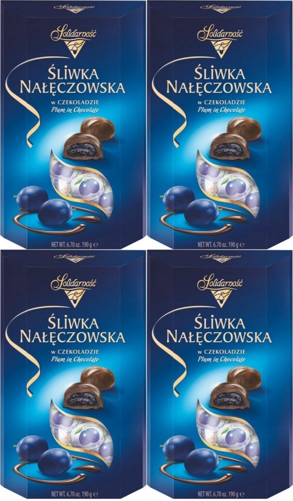 Solidarność Paczka Śliwka Nałęczowska 190g x4
