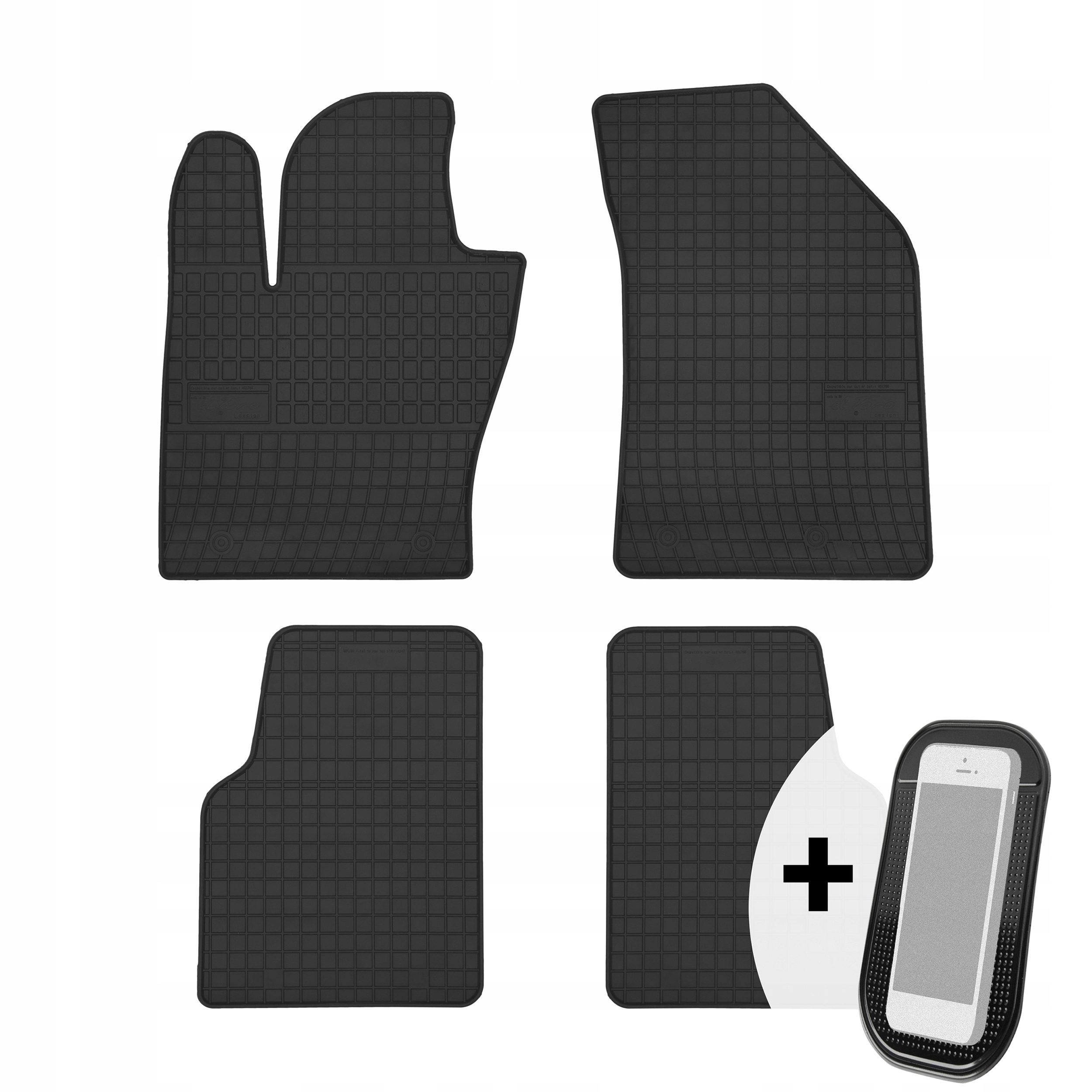 Gumové koberce pro Jeep Compas II MP/552 2016-