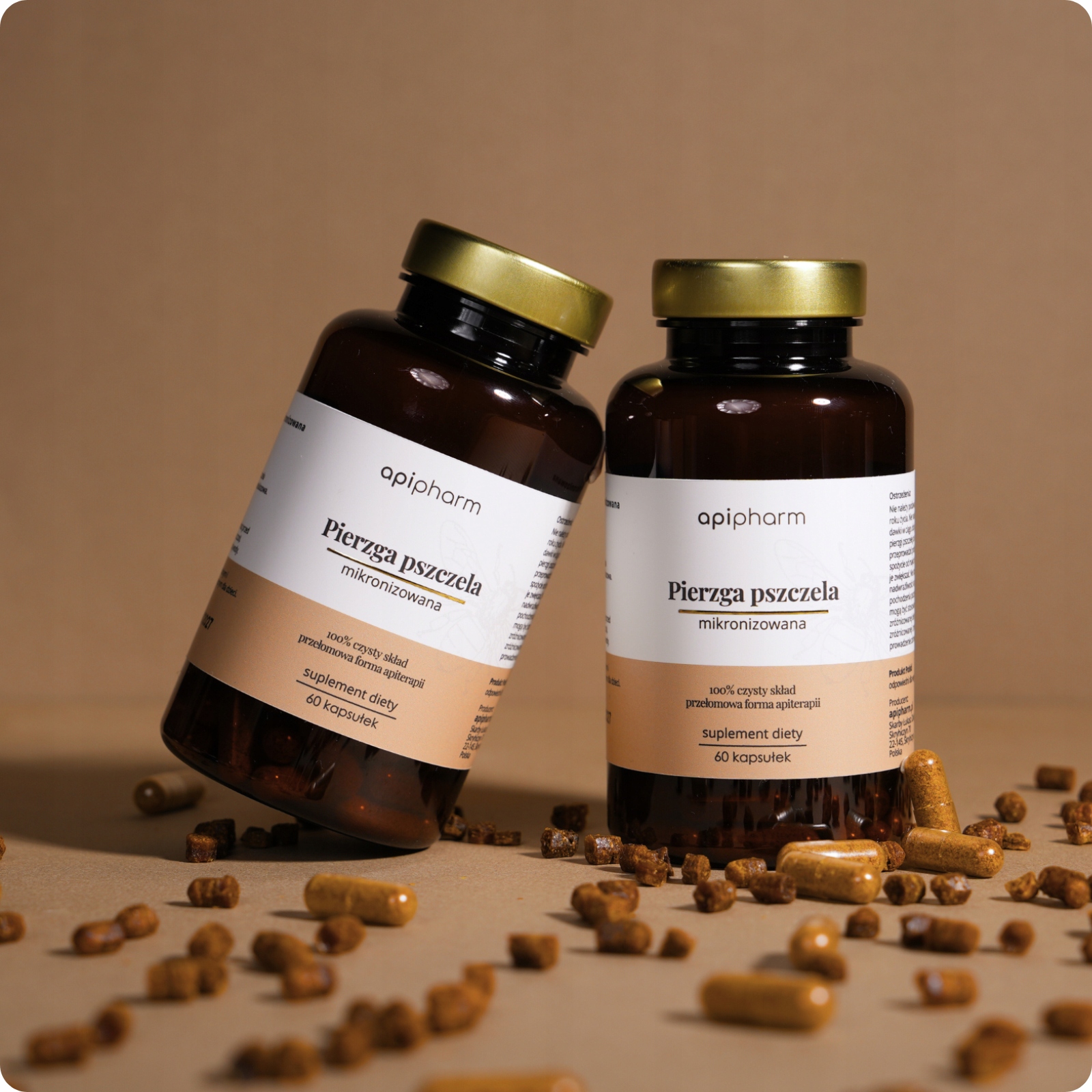 Levně Perga mikronizované v kapslích – Kúra 60 dní – apipharm.pl