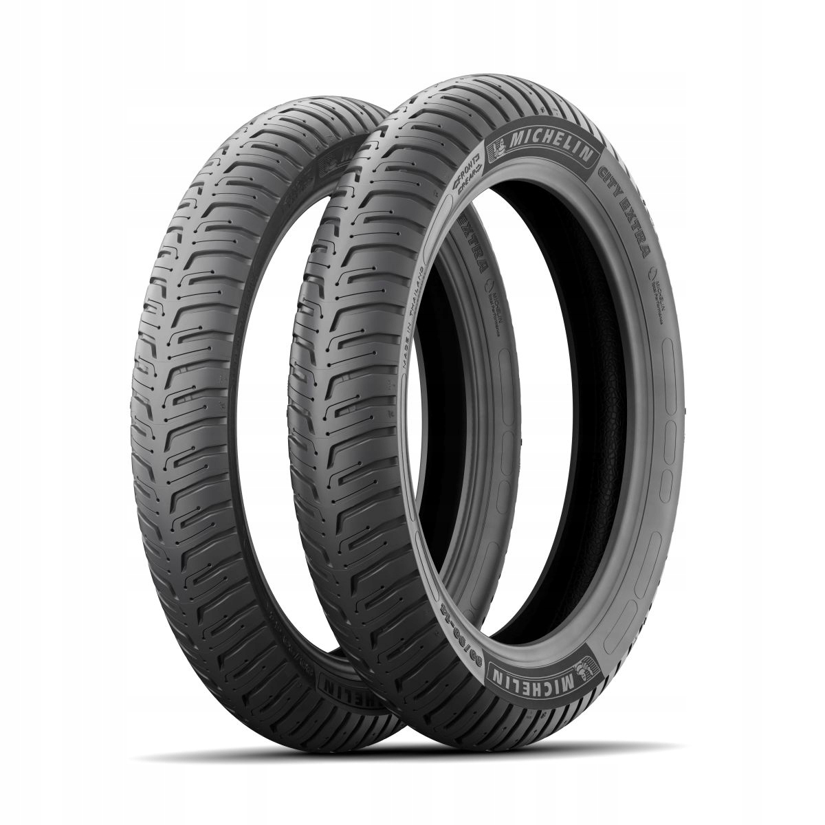 MICHELIN 2.75-18 TL 48S CITY EXTRA спереду / ззаду