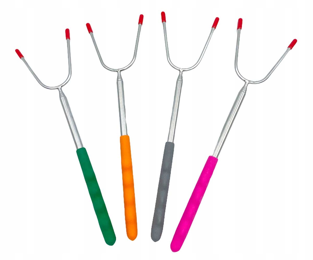 WIDELEC KIJ TELESKOPOWY DO OGNISKA KIEŁBASEK 4 szt