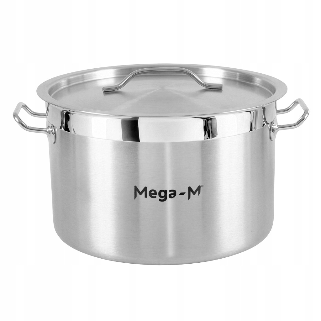 Indukční hrnec Z Nerezové Oceli 23L, průměr 35 cm s Pokličkou Pro 35 x 22 cm