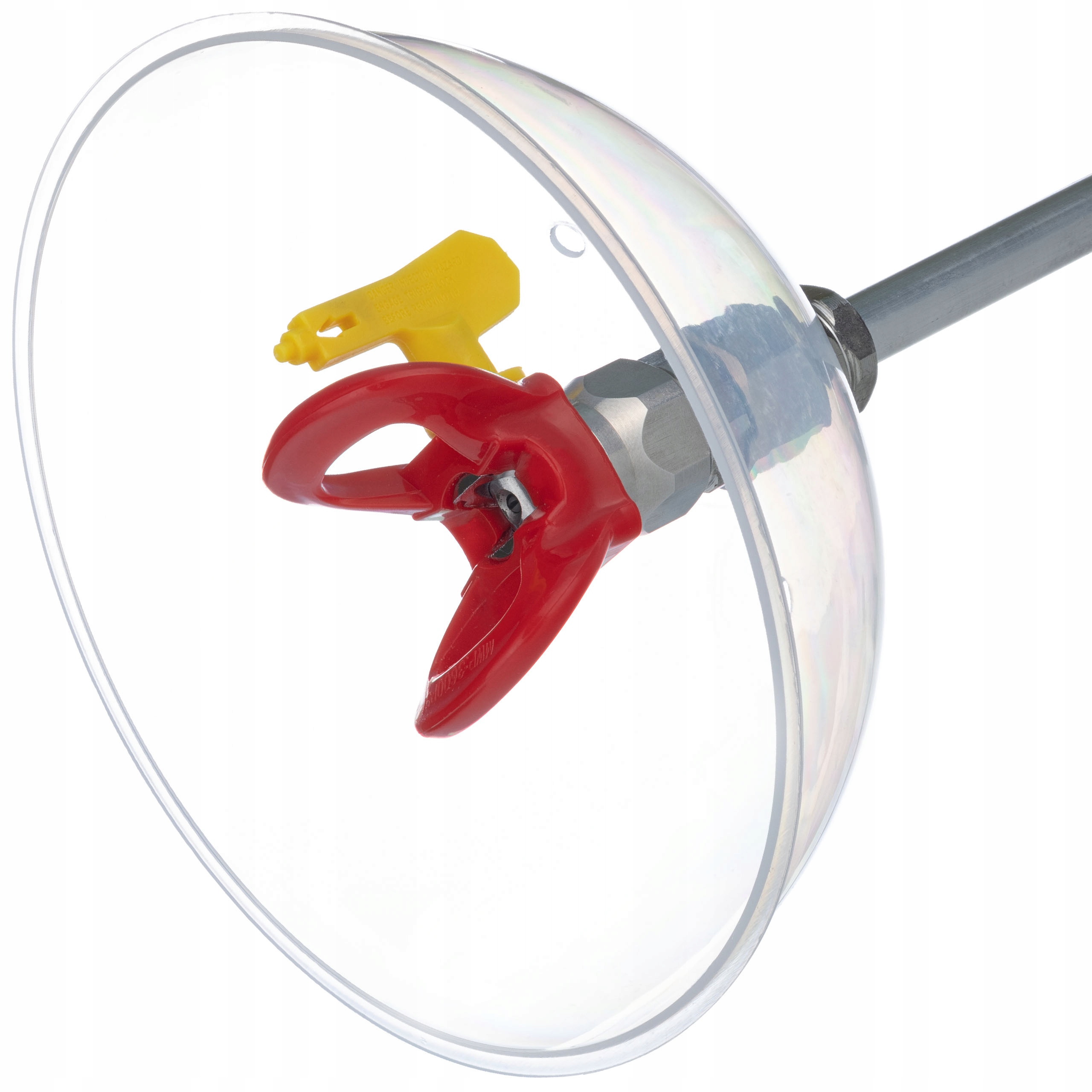 PISTOLET LANCA 30CM OSŁONA PRZECIWROZBRYZGOWA+2X DYSZA MALARSKA 517 2XFILTR Model ZESTAW-EQ34-AO8I