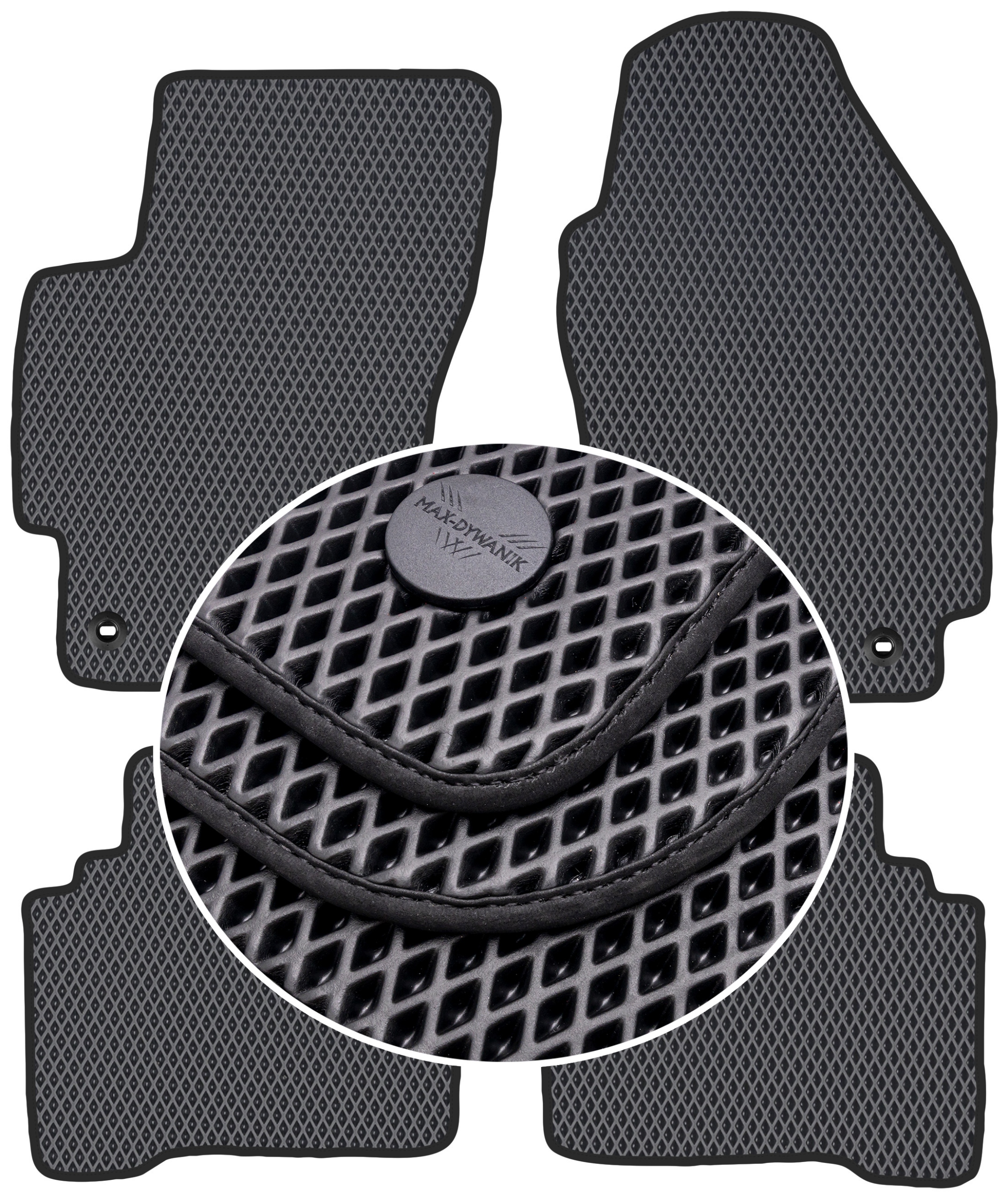 Ford Mondeo MK3 2000-2007 Koberce Eternity Čierne