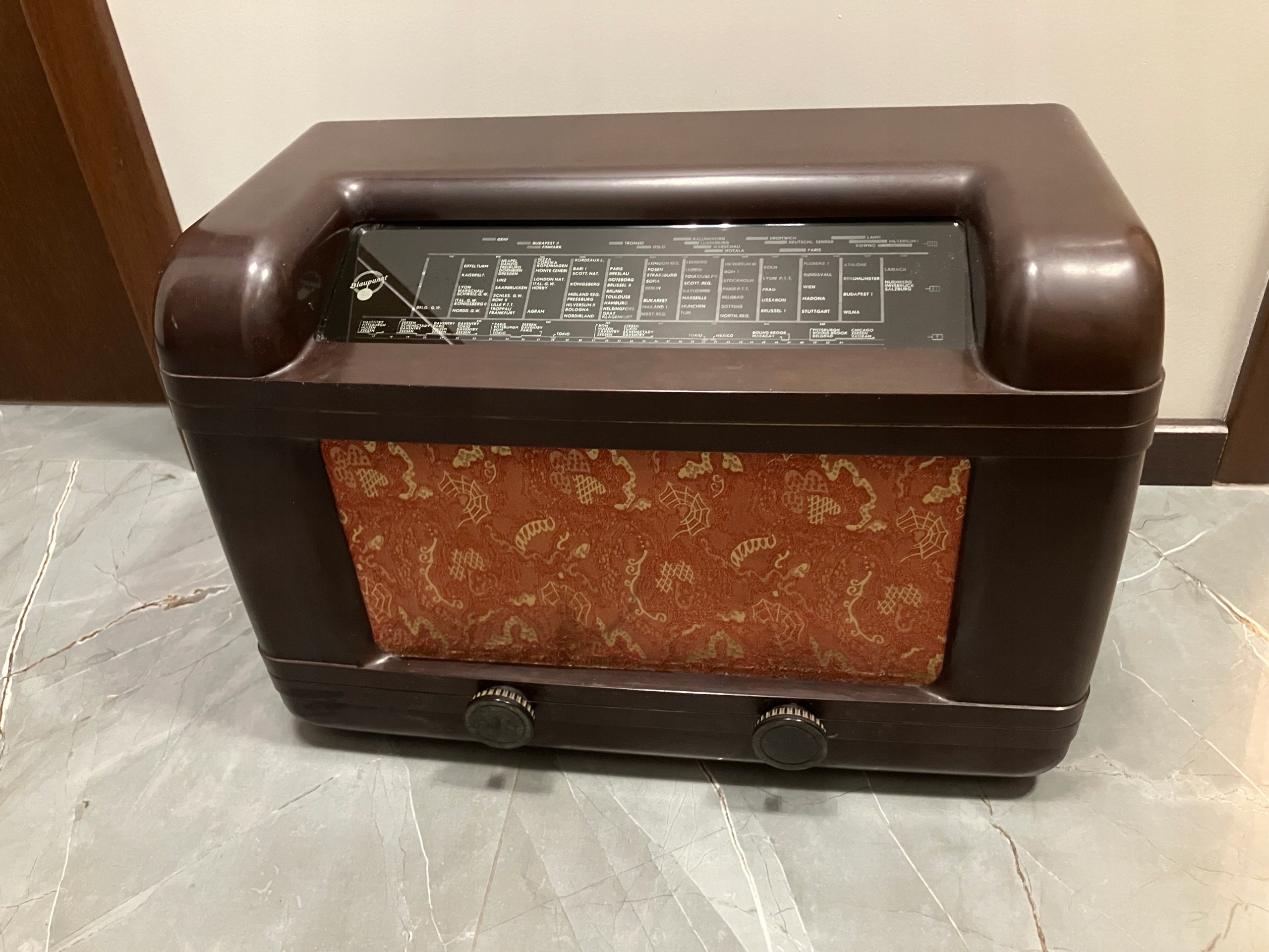 Radio lampowe Blaupunkt 5W69K 1939 vintage