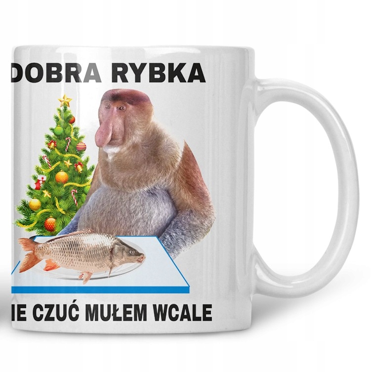 

Kubek Nosacz Janusz Dobra Rybka Karpik
