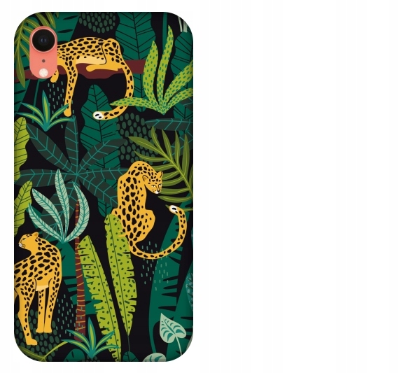 

Etui pokrowiec iPhone Xr Lampart pantera dzungla