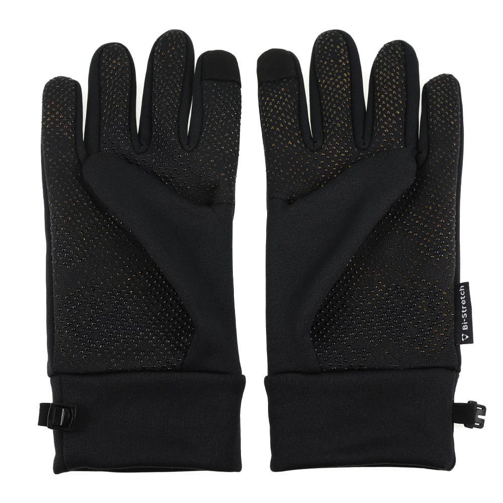 Rękawice strech Męskie BERGSON BN-140 BS Black # XL Kolor czarny