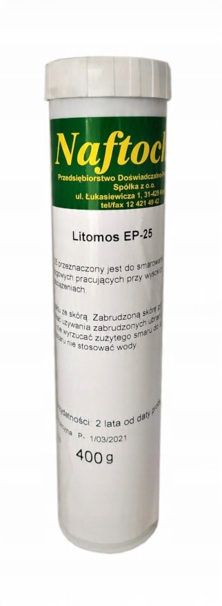 

Smar molibdenowy do przegubów Litomos EP-25 400G