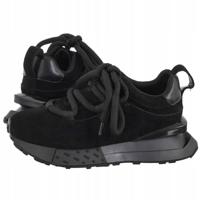 Dámské sportovní tenisky Polobotky Obuv Artiker Černá 54C1464