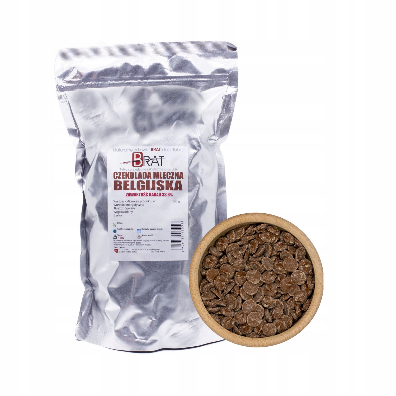 Brat Čokoláda Belgická 1 kg