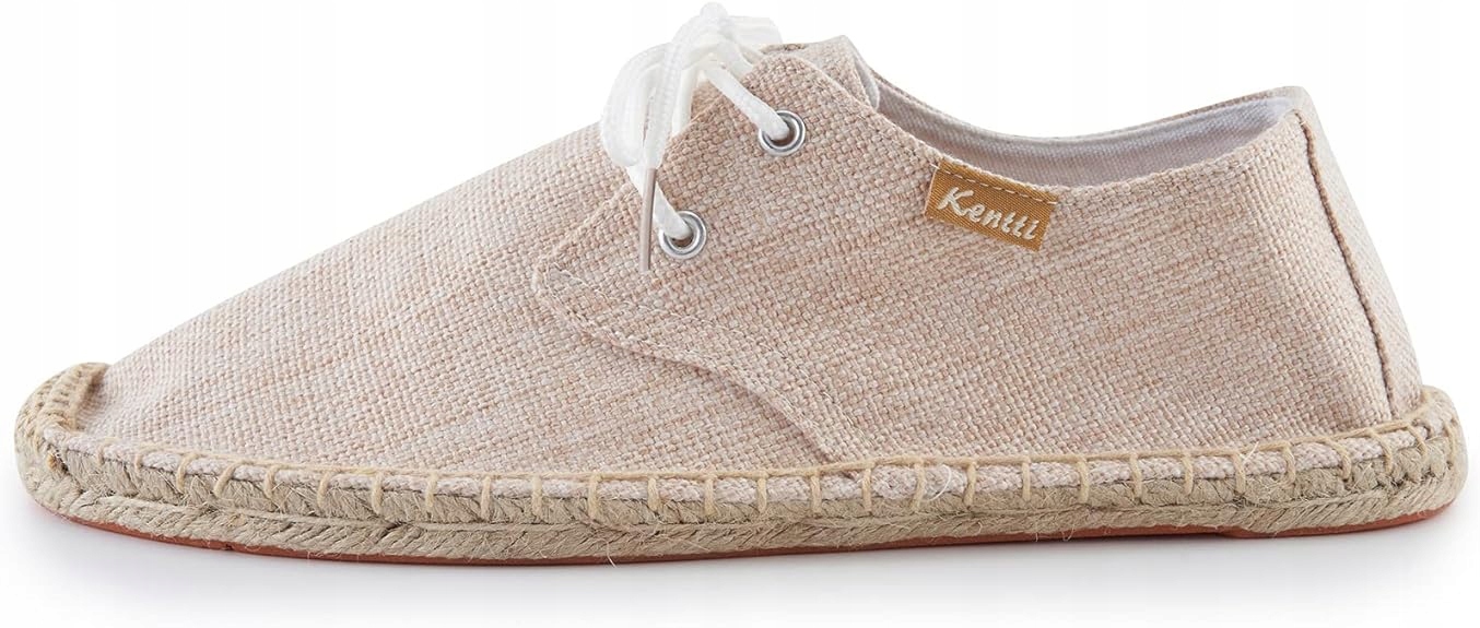 MĘSKIE ESPADRYLE WIĄZANE BEŻOWE CASUAL 45 1ŻLA Stan opakowania brak opakowania