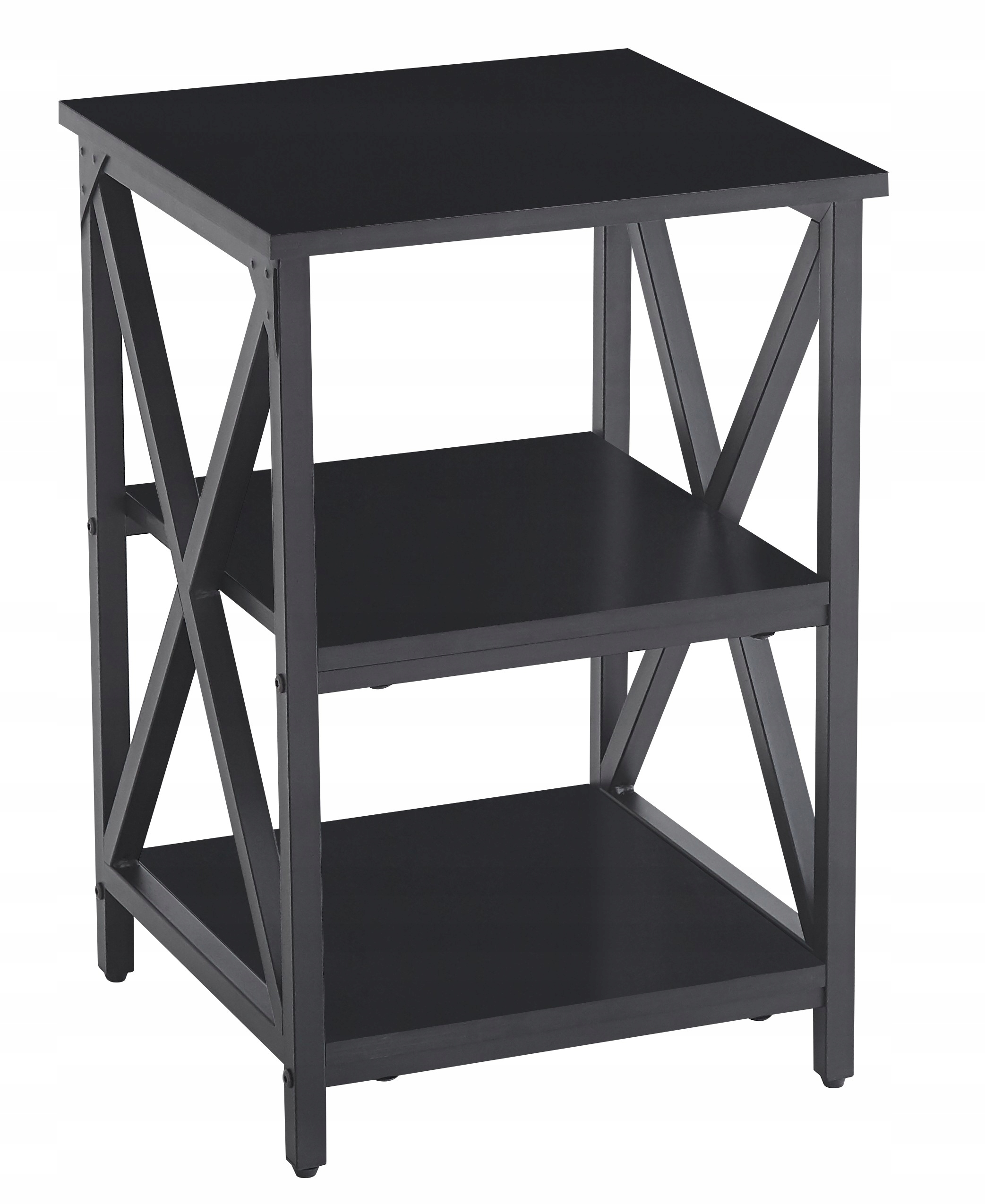 Kávový Stolek Noční Pomocný Regál Retro Loft Industriální 60 CM