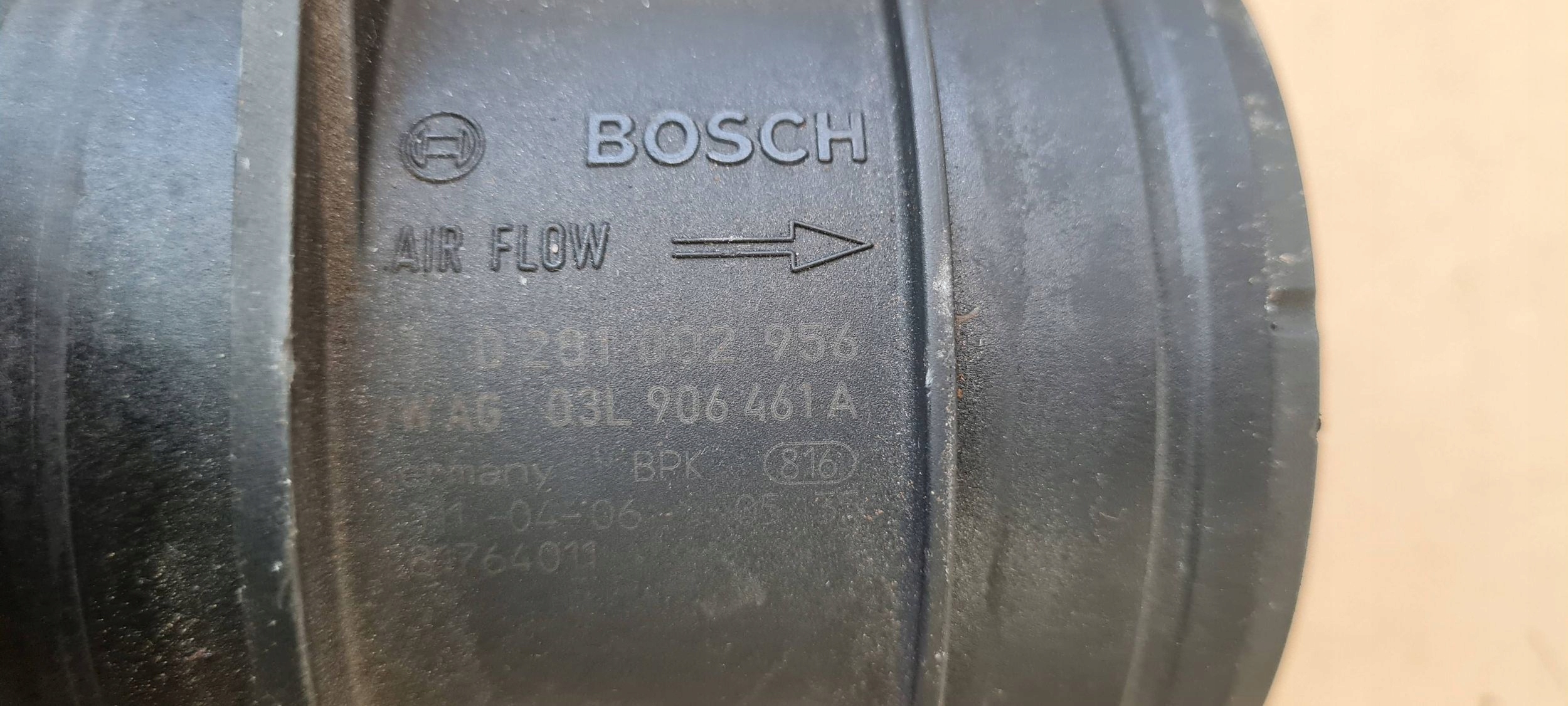 Q5 8R flow meter 2.0 TDI CJC 03L906461A A4 B8 A5