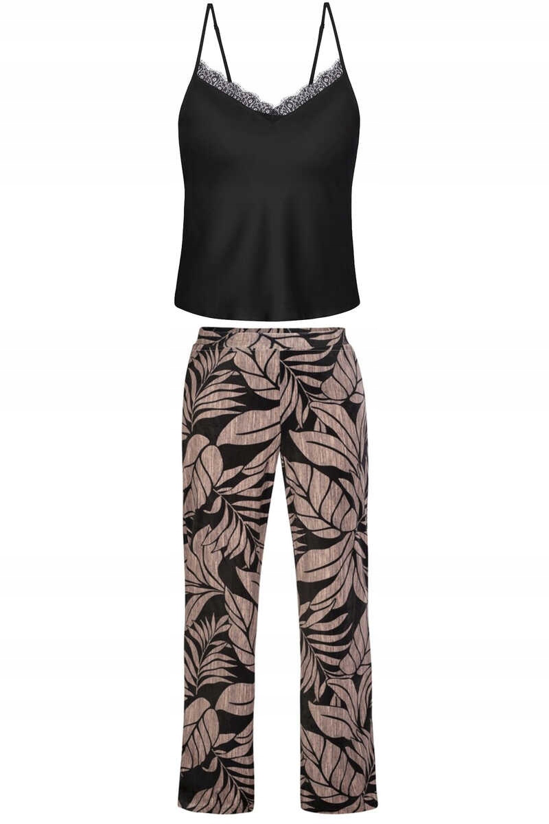 Nipplex Pyžamo Desire černo-béžové 2XL