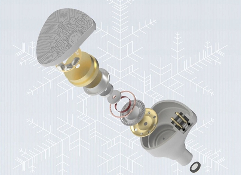 Moondrop Aria Snow dynamik z ciekłokrystaliczną membraną Marka MoonDrop