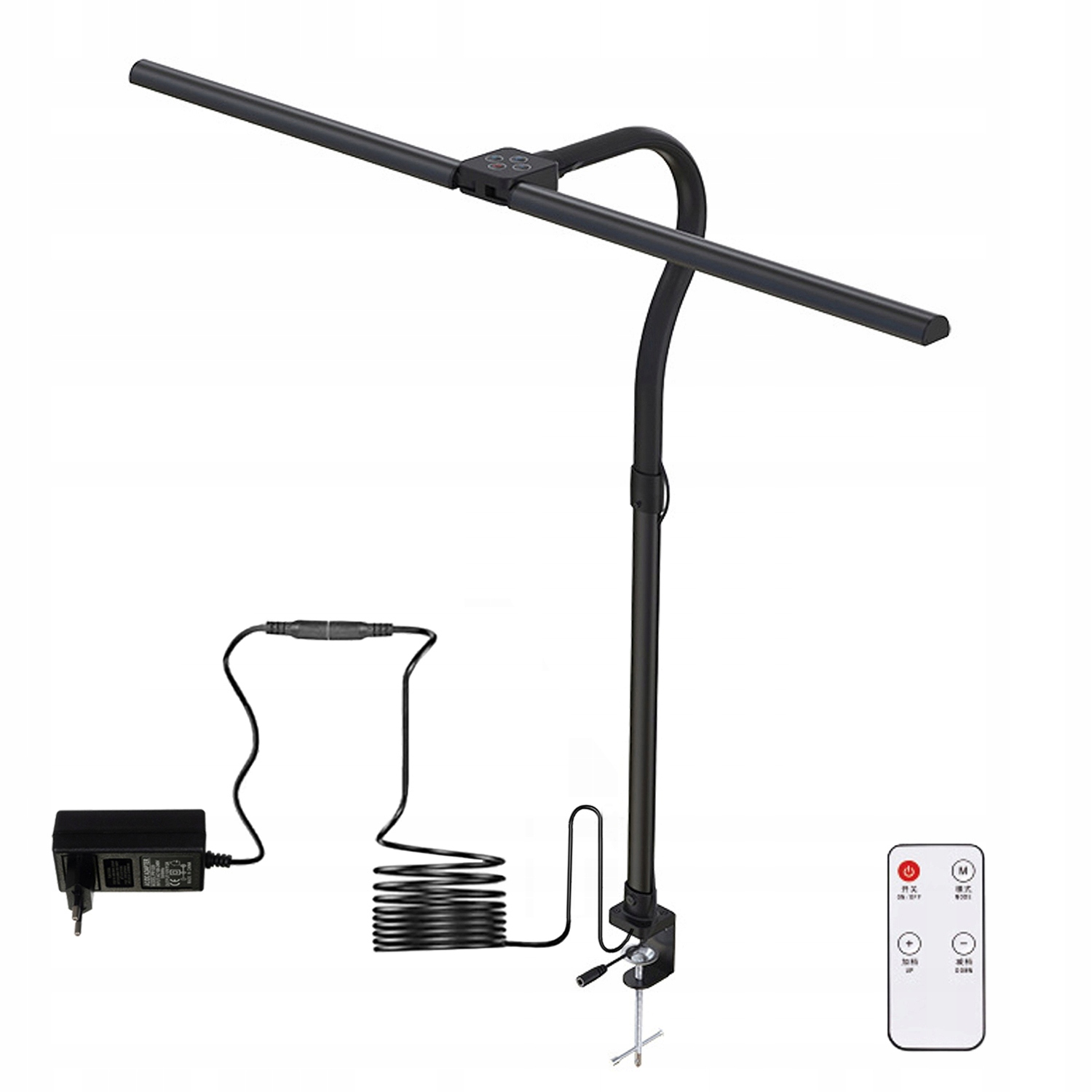 Led Stolní Kreslicí Lampa Dvojitá Stojan Na Stůl 24W