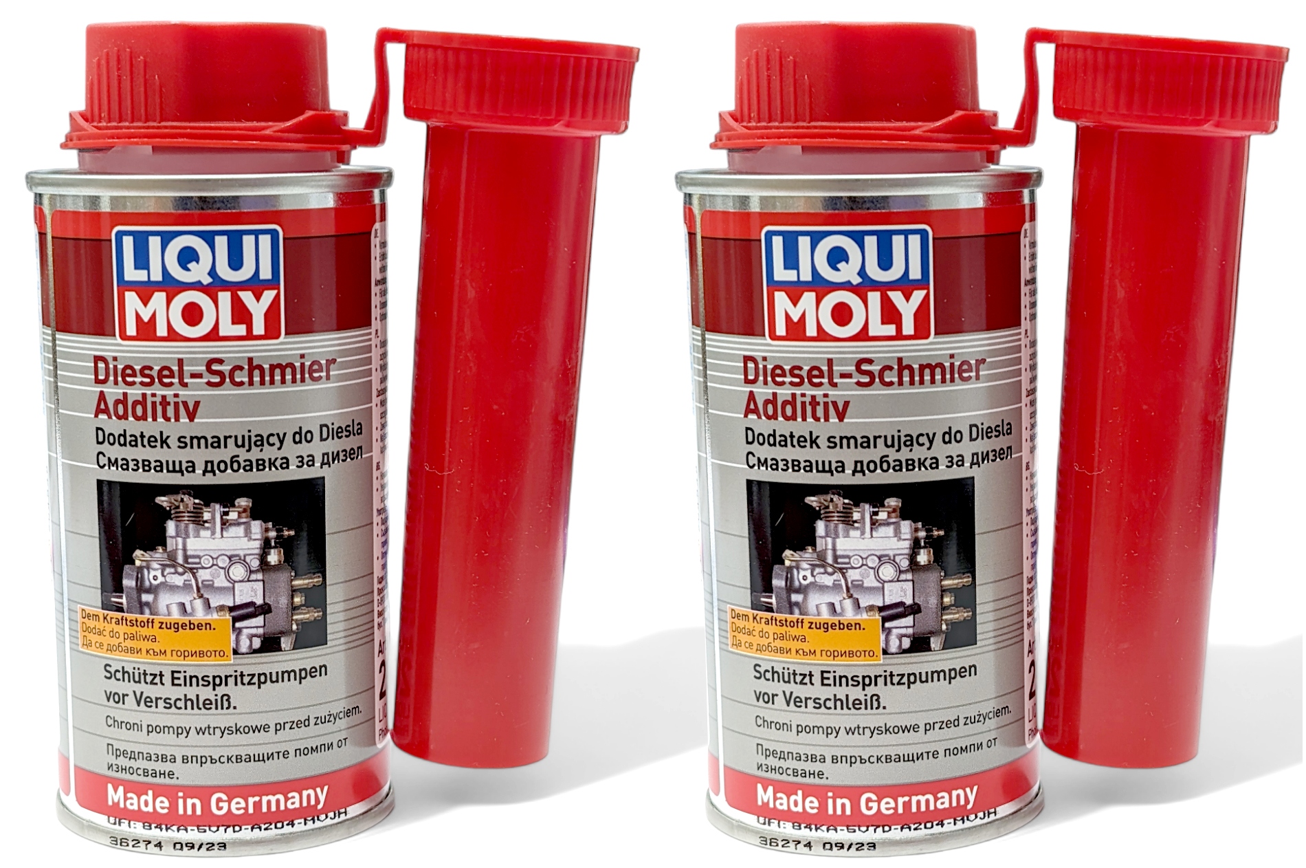 2x Liqui Moly Diesel-schmier Additiv Dodatek Smarujący Do Diesla 150ml