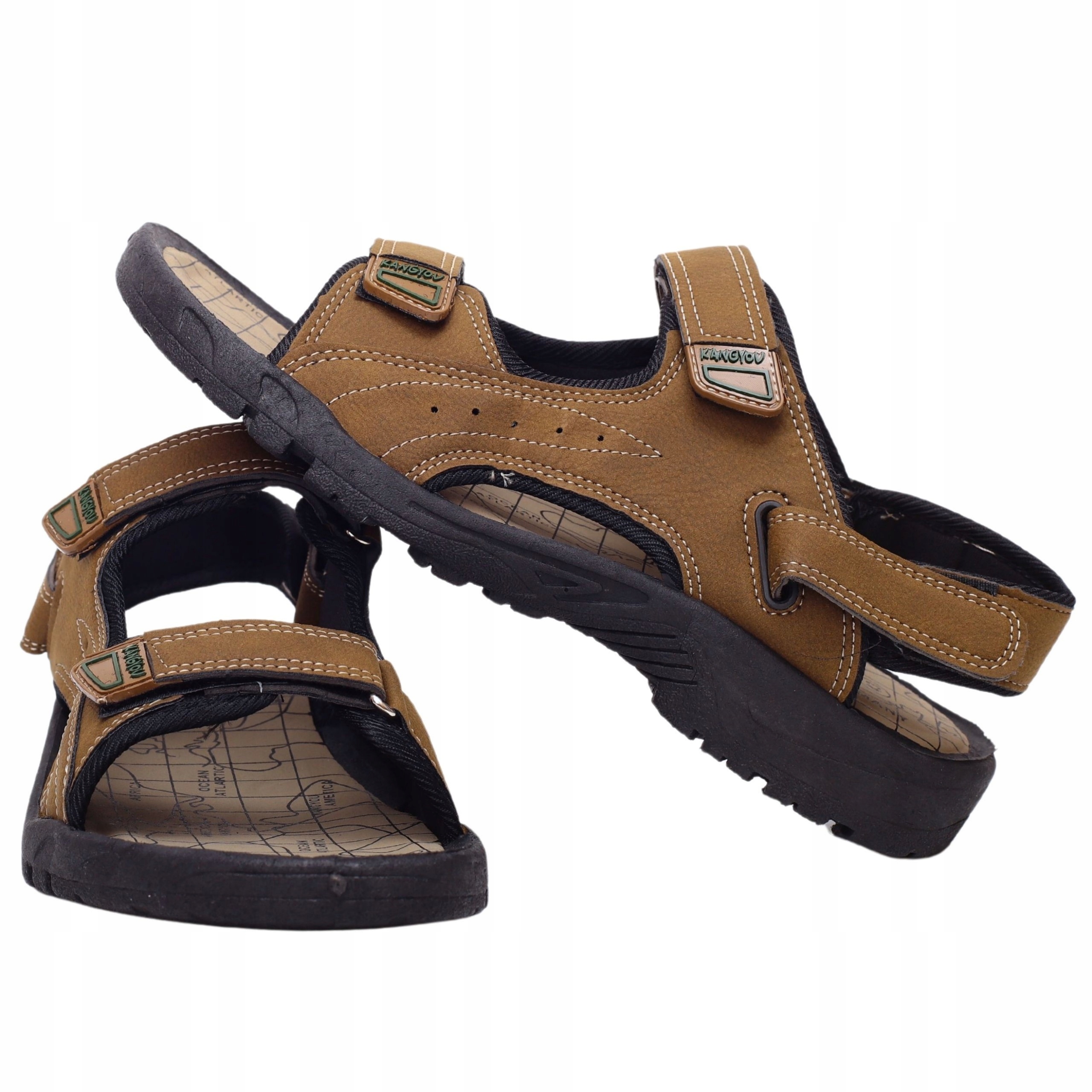 МУЖСКИЕ СПОРТИВНЫЕ РЕГУЛИРУЕМЫЕ ПОВСЕДНЕВНЫЕ САНДАЛИИ НА ЛИПУЧКЕ