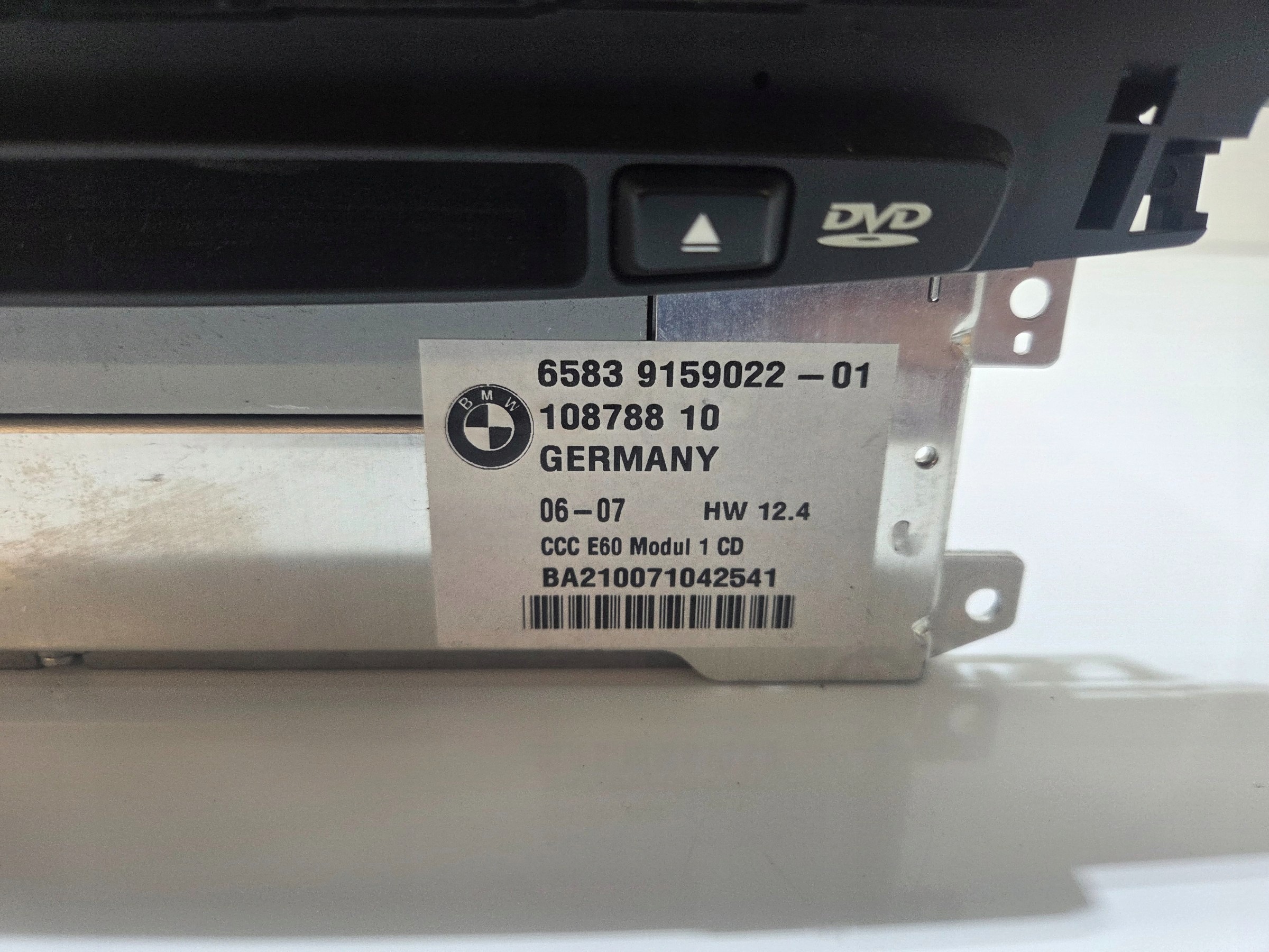 lesegerät der navigation CCC BMW E60 E61 LIFT OE 9159022
