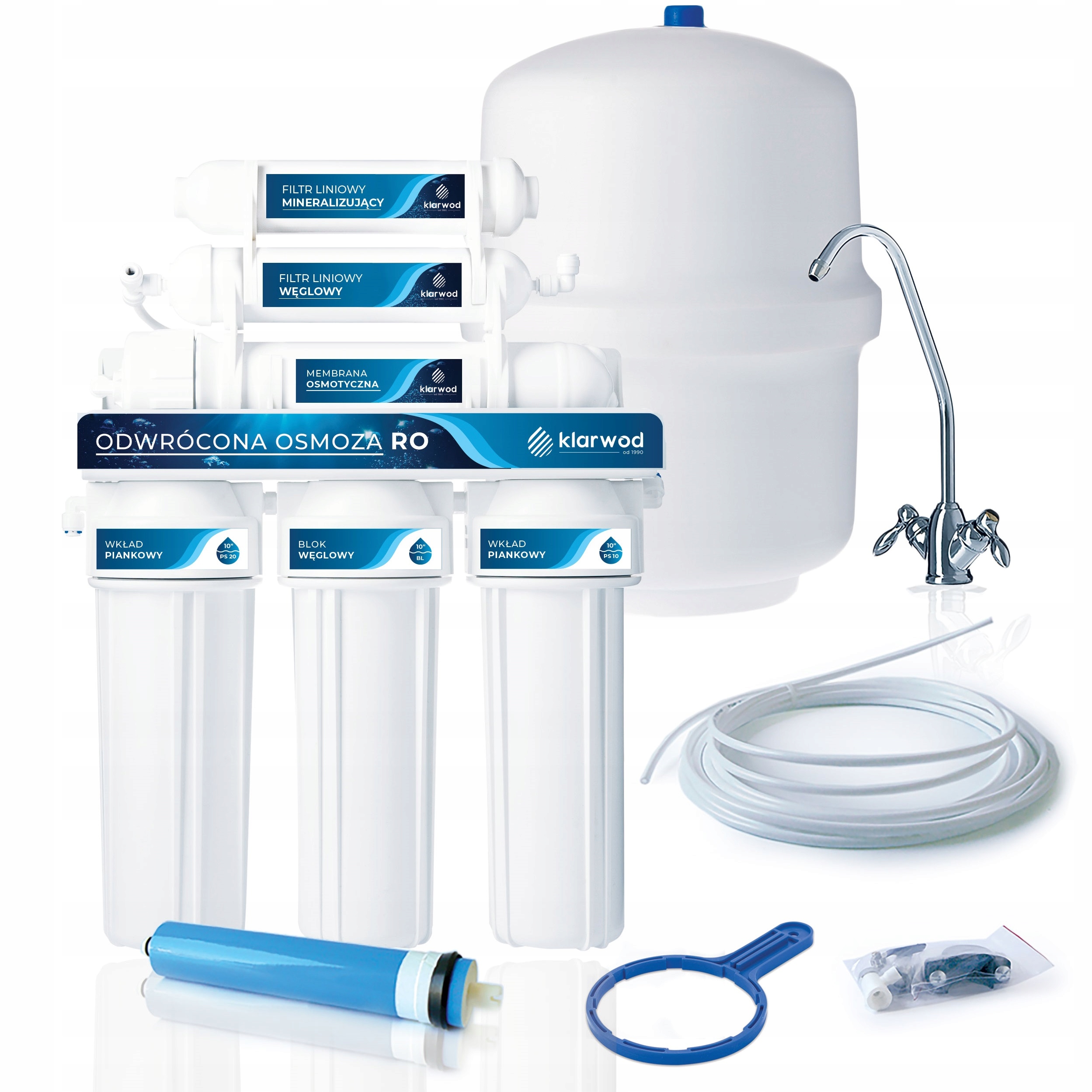 Filtr Do Wody Odwrócona Osmoza RO6 Klarwod