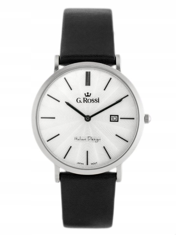 Pánské Hodinky G. Rossi 10853A Slim Box Gravírování