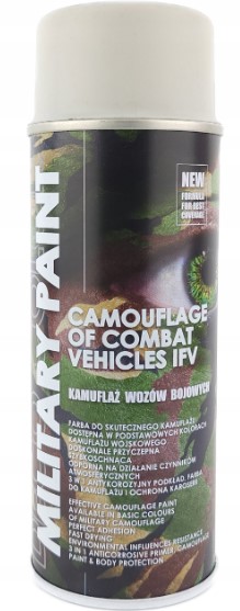 Farba Spray Wojskowa Spray Military Paint Deco Color RAL7038 Szary