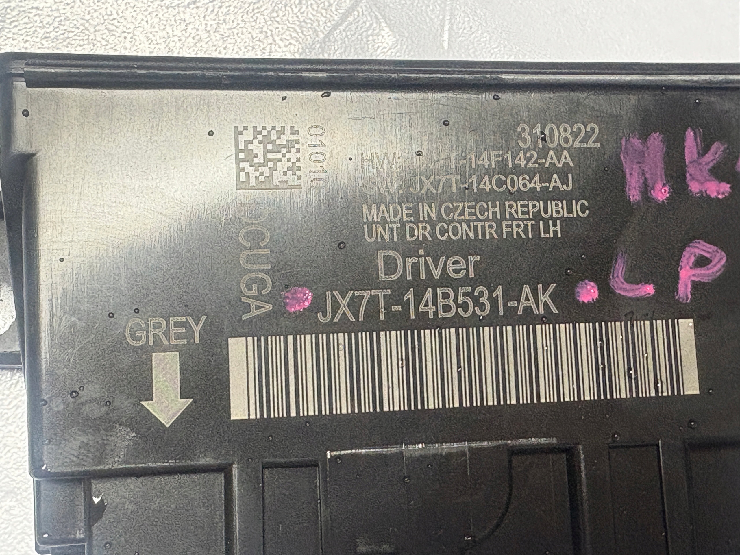 FORD FOCUS MK4 module door left front JX7T-14B531-AK