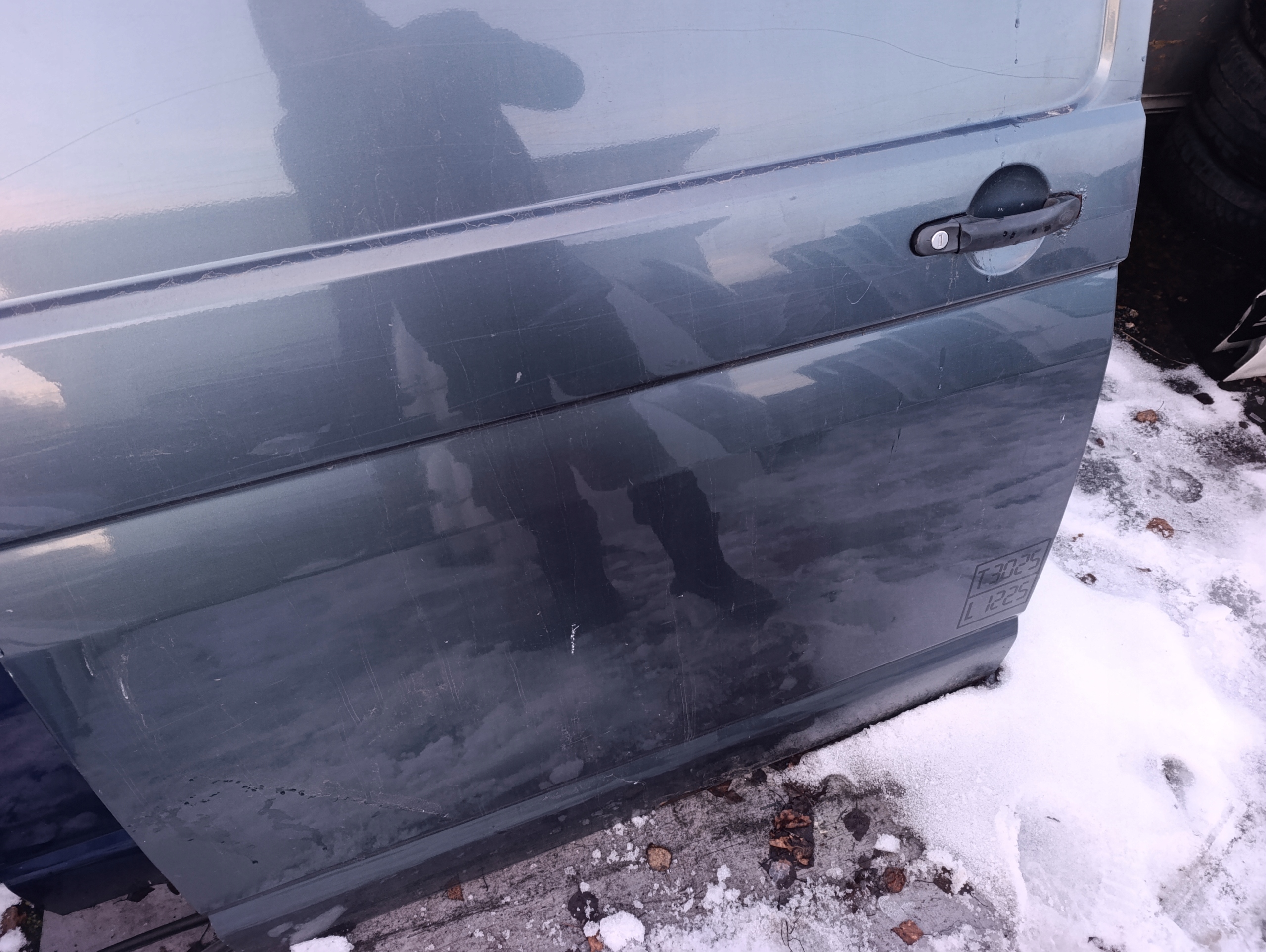 door sliding VW T5 T5 lift side right LD7U