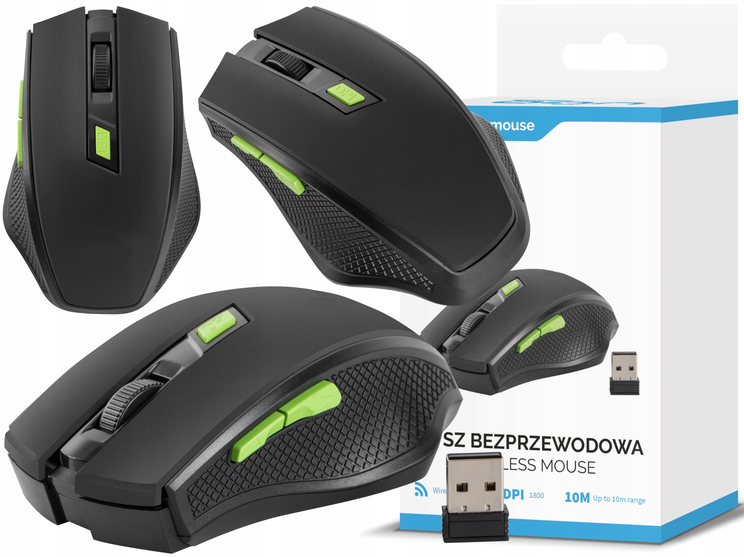

Mysz Myszka Bezprzewodowa Gamingowa Dla Graczy Pc
