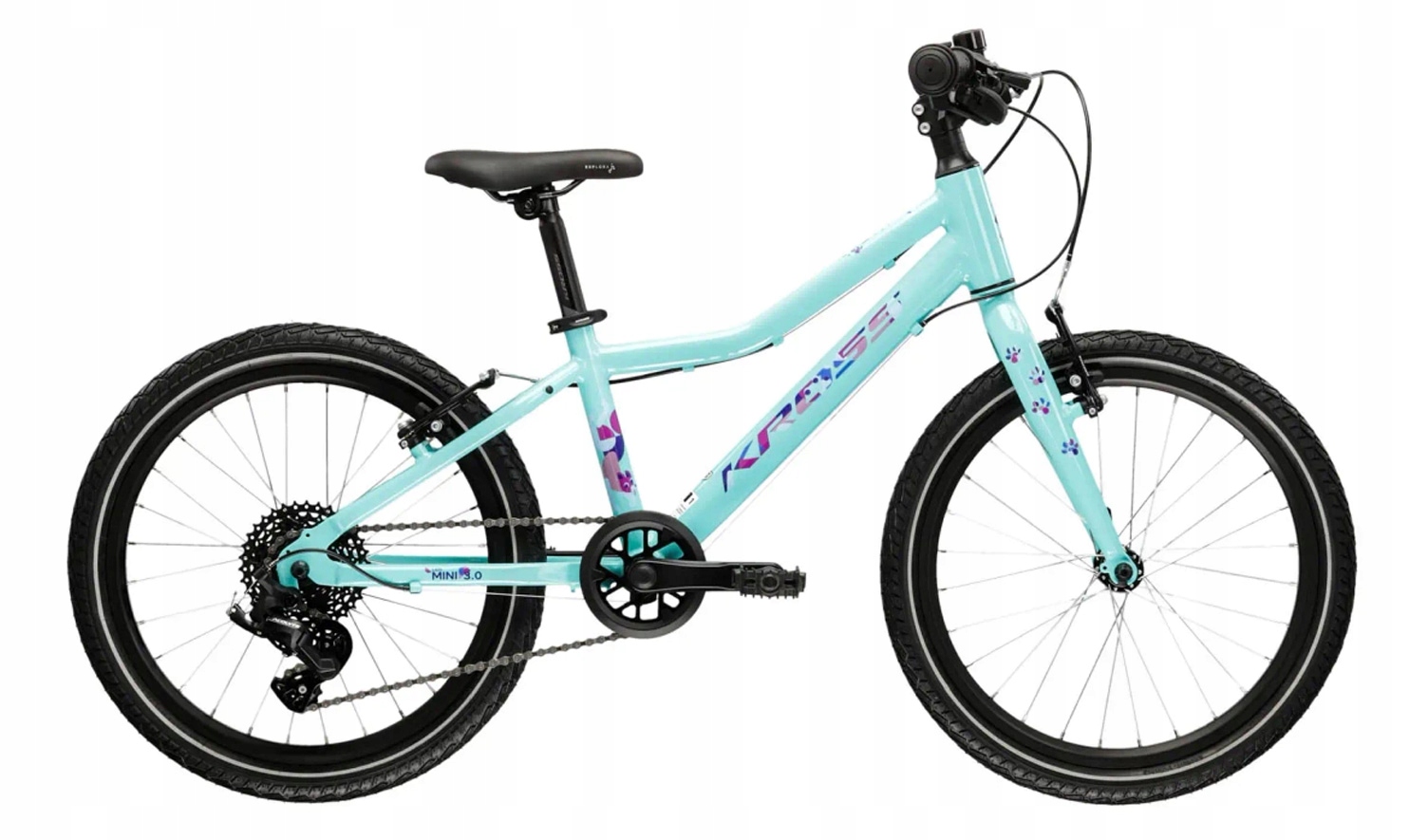 Rower dziecięcy Kross Lea Mini 3.0 (20'') morski/fioletowy