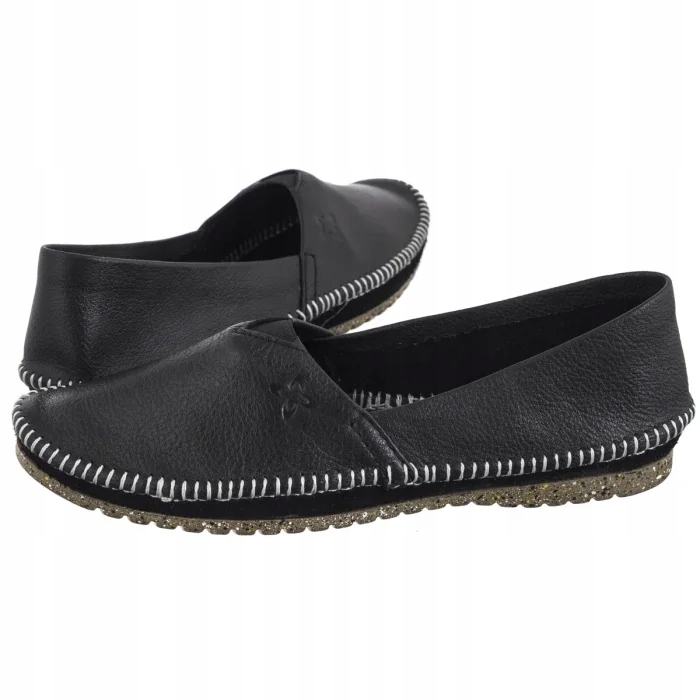 Dámské boty Pohodlné Nazouvací Polobotky Maciejka Černé T1929-01/00-0