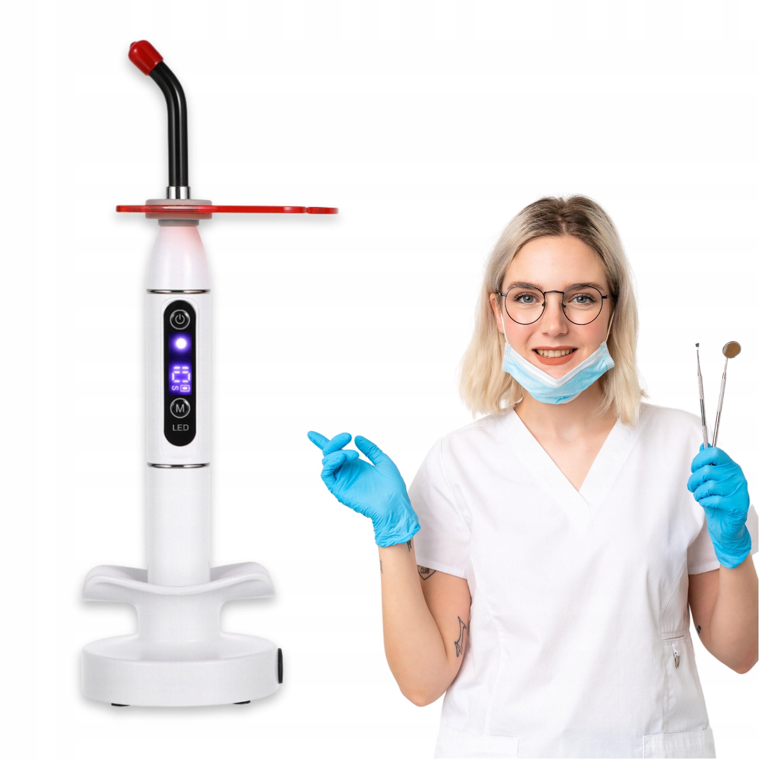 Odolná Led Lampa Pro Vytavrzení Dentálních Materiálů