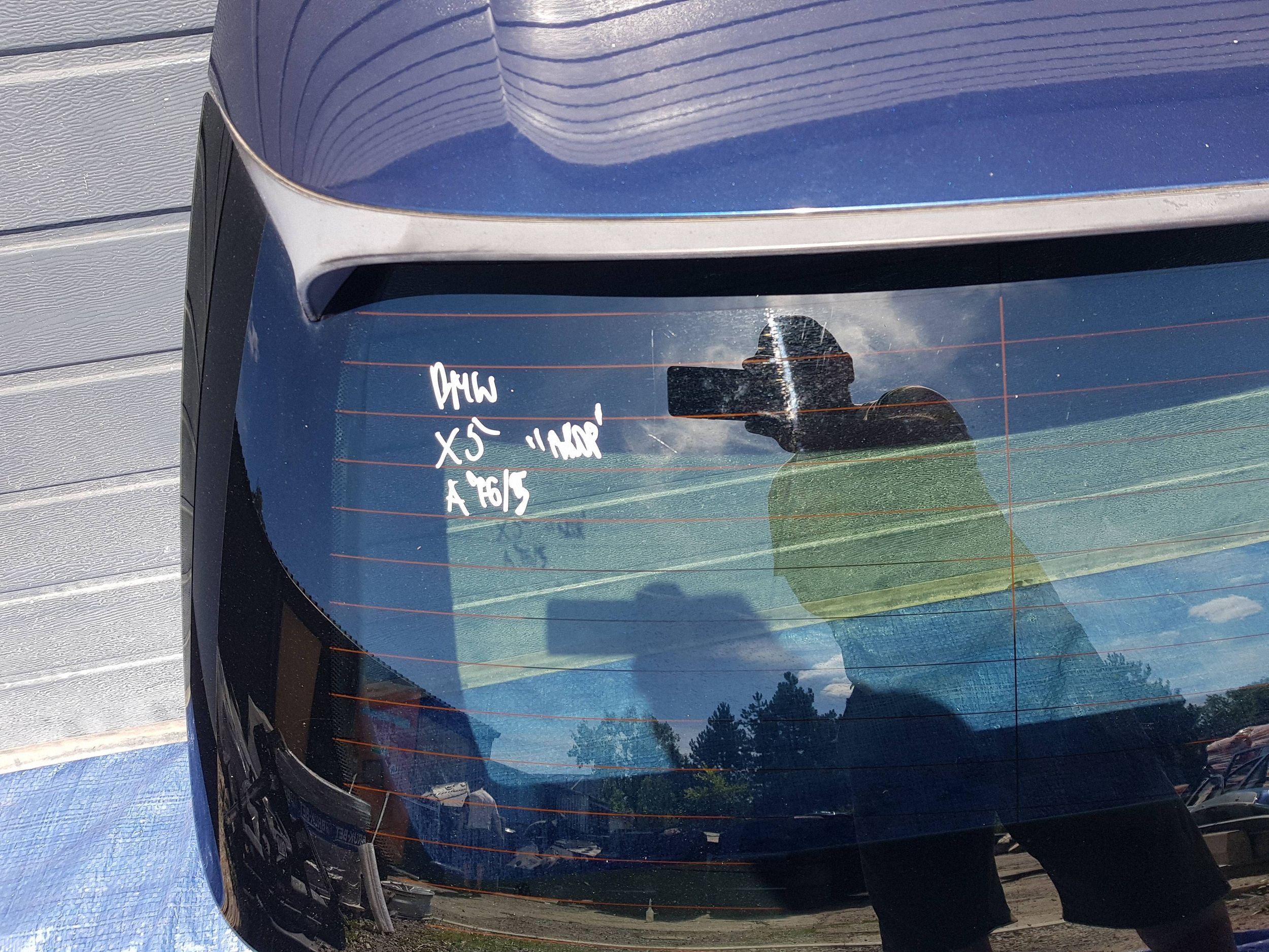 boot door rear BMW X5 E70 A76 A76/5