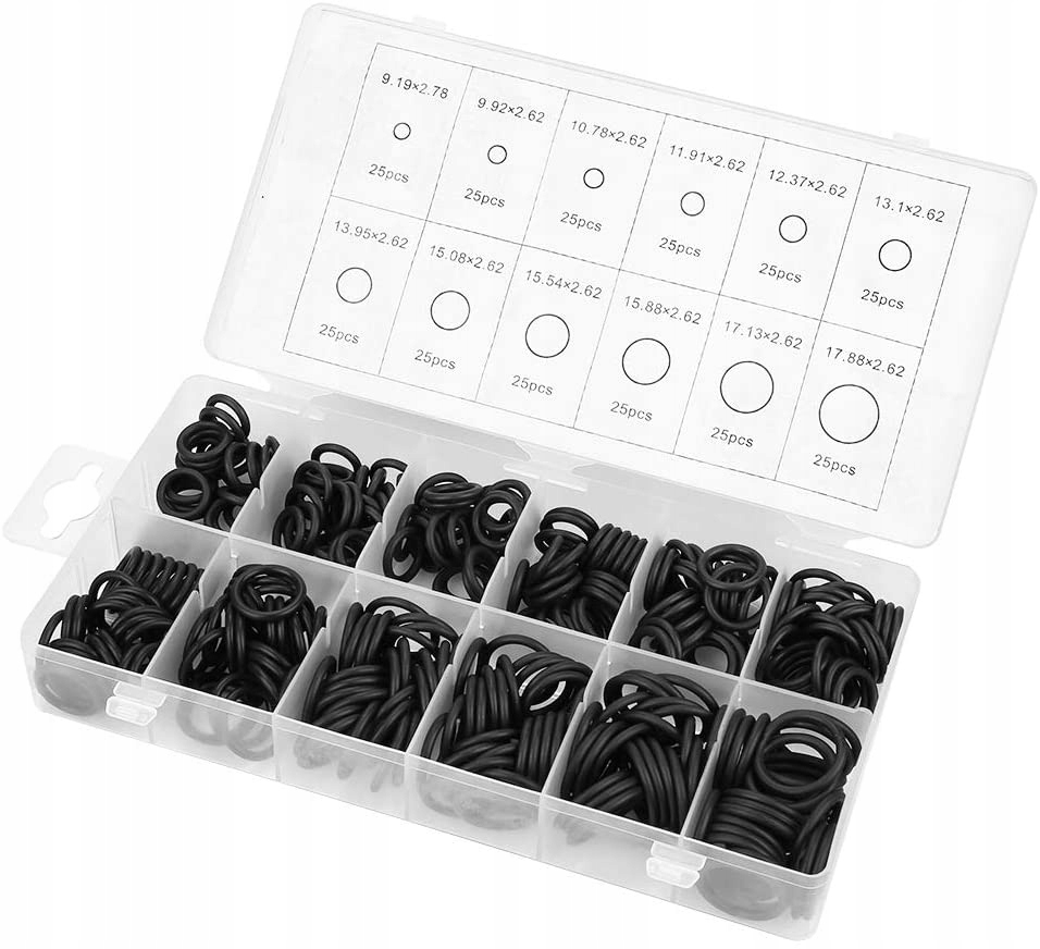 ORINGI GUMKI USZCZELKI GUMOWE 225 SZT OLEJOODPORNE Marka Silver