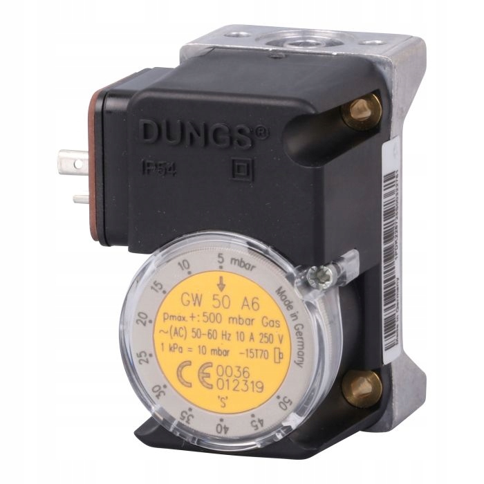 Snímač tlaku Dungs plynu Gw 50 A6 (5-50 mbar)