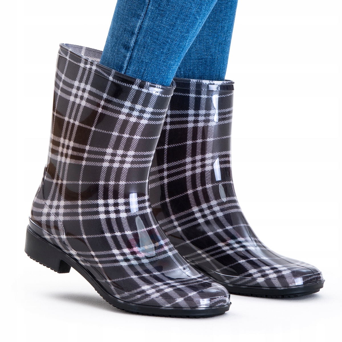 

Kalosze damskie gumowce lekkie wygodne Wojtyłko