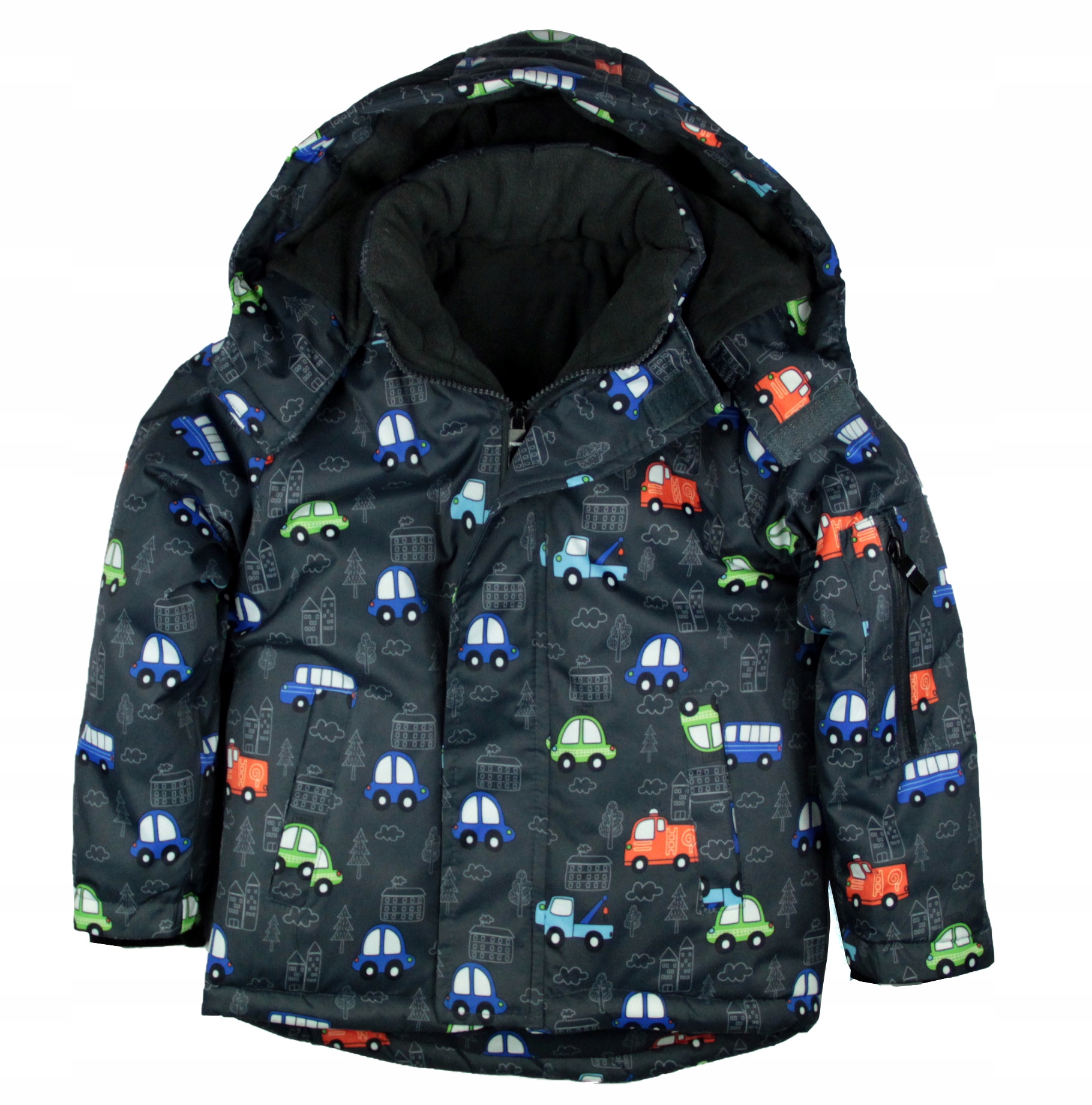 KOMBINEZON DZIECIĘCY ZIMOWY NARCIARSKI CHŁOPIĘCY KURTKA SPODNIE GRAFIT 128 Rozmiar 128