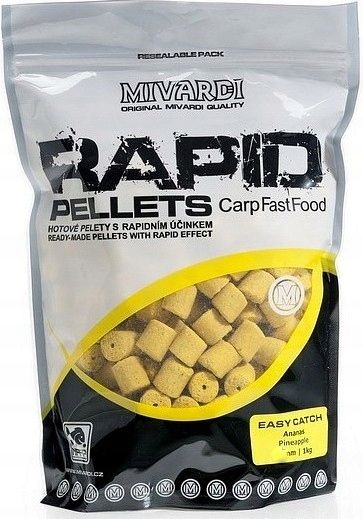 Pellet Mivardi Rapid 1KG 8mm Easy Catch Ananas