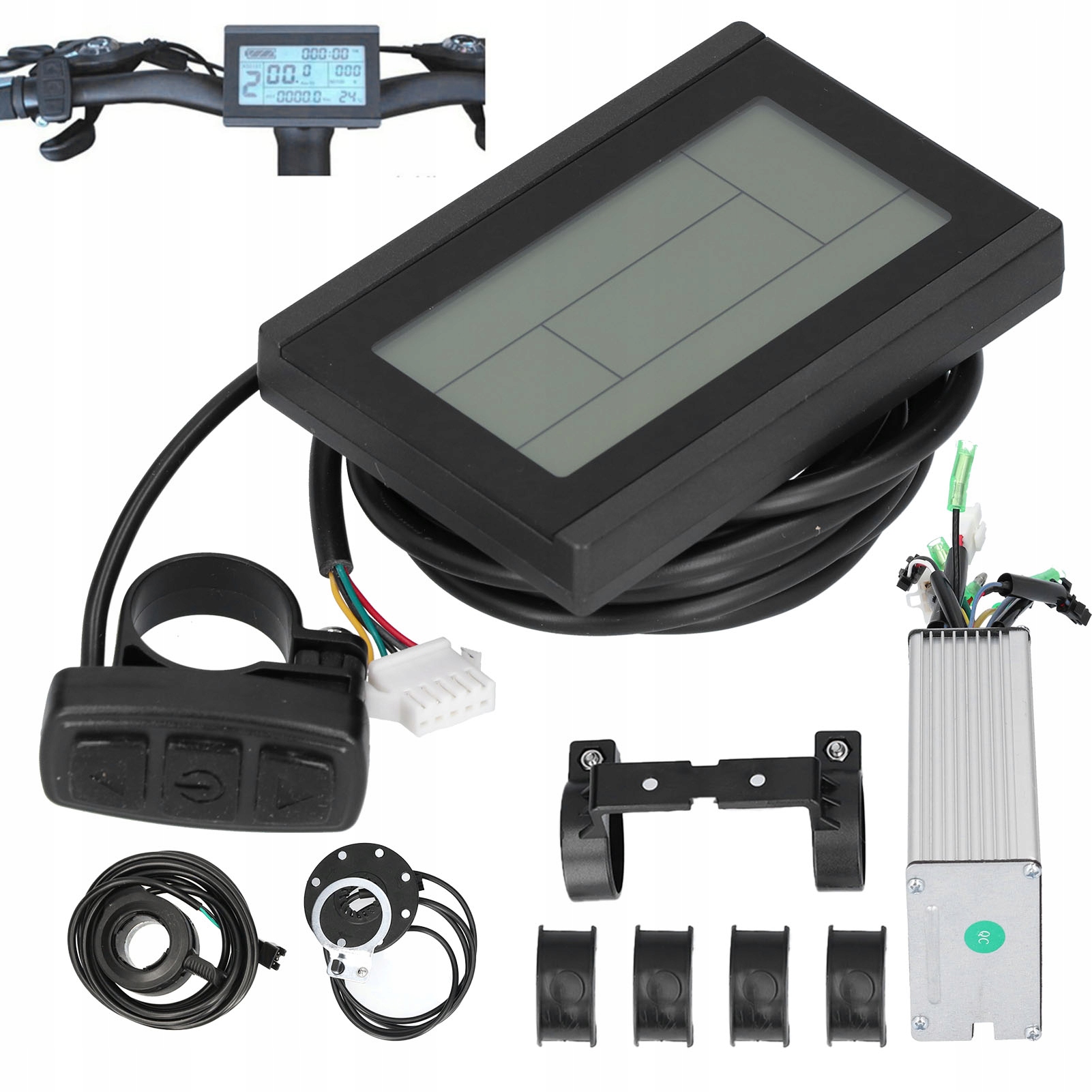 Sada Ovladače Pro Ovládání Jízdního Kola S Měřičem KT-LCD3 DC36/48V 500W