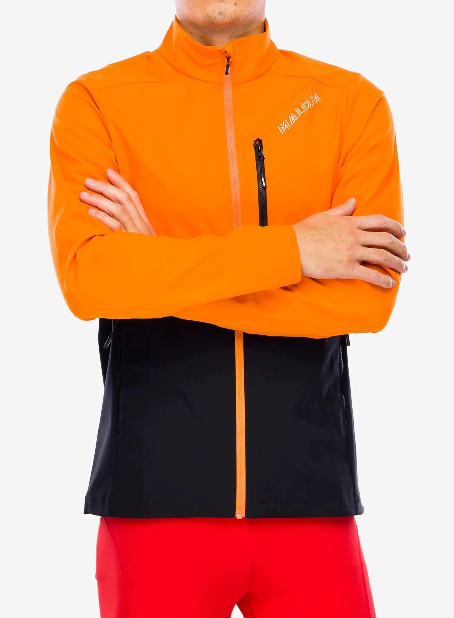 Kurtka softshell Maloja Alpel orange sun multi M