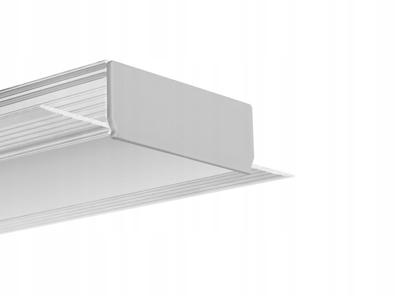 Profil LED aluminiowy KLUŚ KOZUS-50 nieanod. 1m Kod producenta C0958NA_1